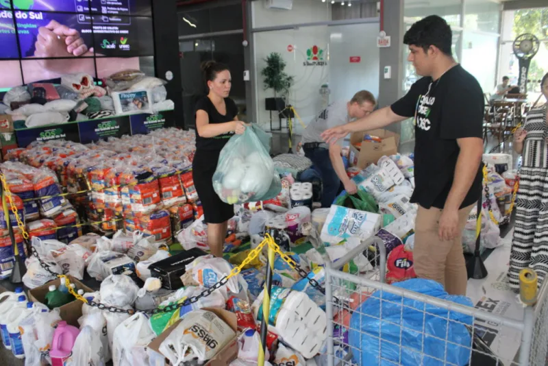 De mãos dadas: Juntas, Instituições de Ensino da Acafe arrecadam quase 114 toneladas de alimentos