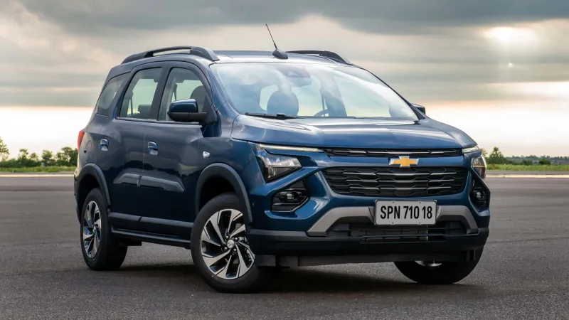 Avaliação Chevrolet Spin Premier 2025: Evolução no design e novos equipamentos