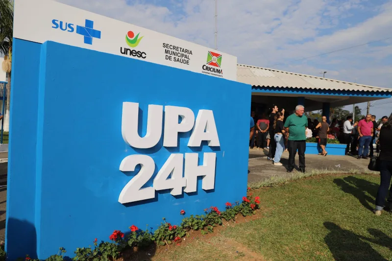 Unidade de Pronto Atendimento 24h é inaugurada em Criciúma