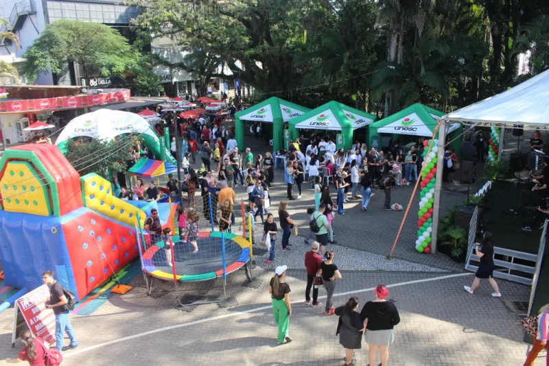 Unesc comemora 56 anos em grande estilo com atividades junto da comunidade