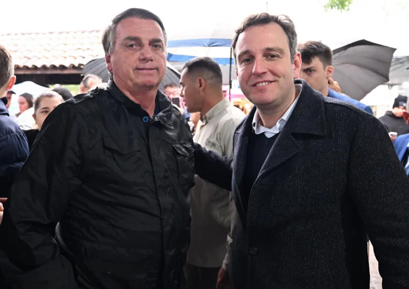 Ricardo Guidi participa do  CPAC com Bolsonaro e Jorginho Mello