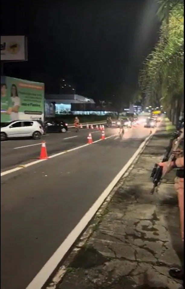 Operação da PM na Avenida Centenário prende homem com mandado por homicídio