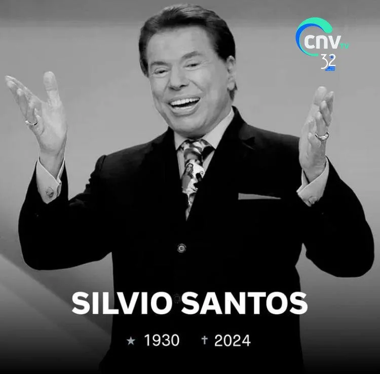 TV BRASILEIRA ESTÁ DE LUTO: Silvio Santos morre em São Paulo aos 93 anos
