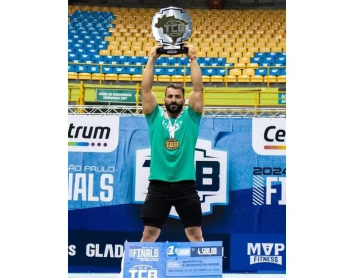 Atleta de Jaguaruna vence competição nacional de crossfit em São Paulo