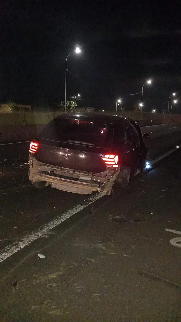 IÇARA: Acidente na BR-101 deixa condutor gravemente ferido