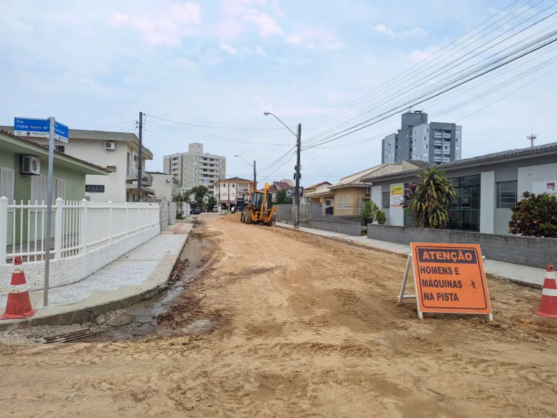 Com 25 obras em andamento em Morro da Fumaça, motoristas precisam de atenção