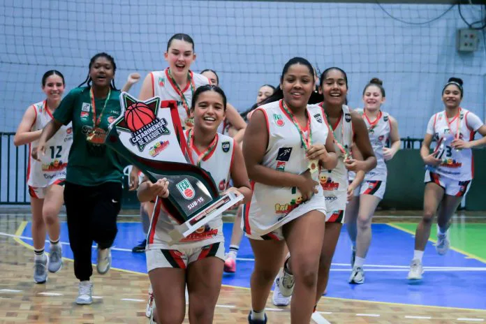 Criciúma é tetracampeão do Catarinense de Basquete Sub-15 Feminino
