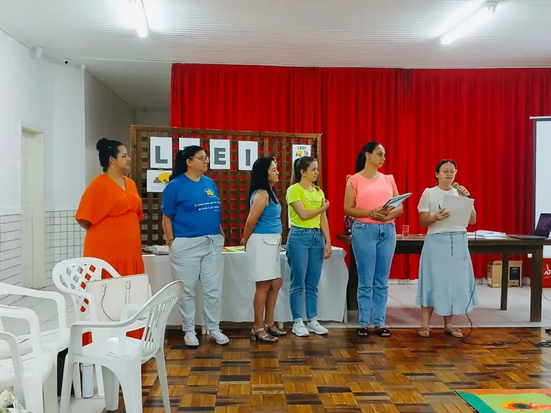 Forquilhinha recebe segundo encontro de Formação do Programa LEEI para Professores da pré-escola