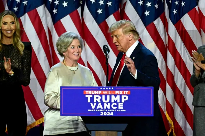 Trump nomeia Susie Wiles como chefe de gabinete