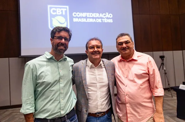 Alexandre Farias é o novo presidente da Confederação Brasileira de Tênis