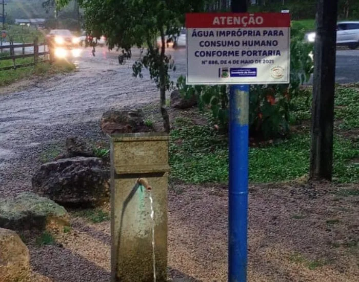 Bactéria causadora de infecções é detectada em bica d’água no sul do estado