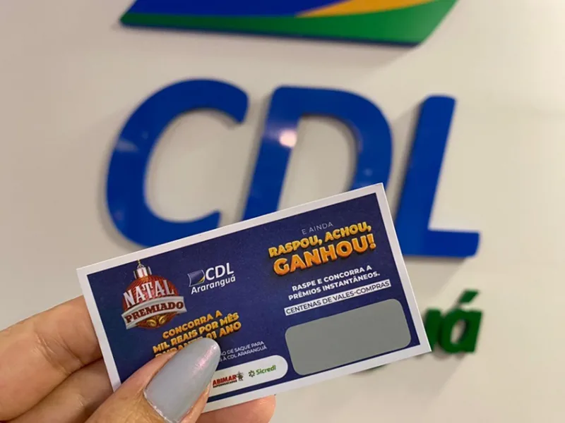 CDL de Araranguá lança campanha inédita do Natal Premiado