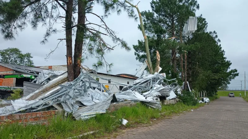 Sombrio declara Situação de Emergência após tempestade