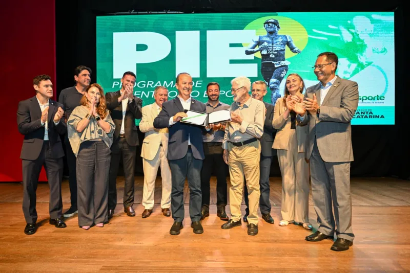 Com investimento de R$ 75 milhões, Governo do Estado lança programa que dobra o valor para incentivo ao esporte catarinense