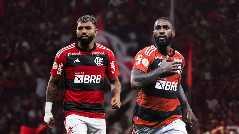 Gabigol e Gerson são desfalques do Flamengo contra o Criciúma