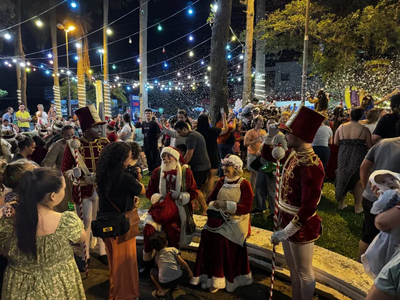 Desfile de Natal chega hoje ao Rio Maina