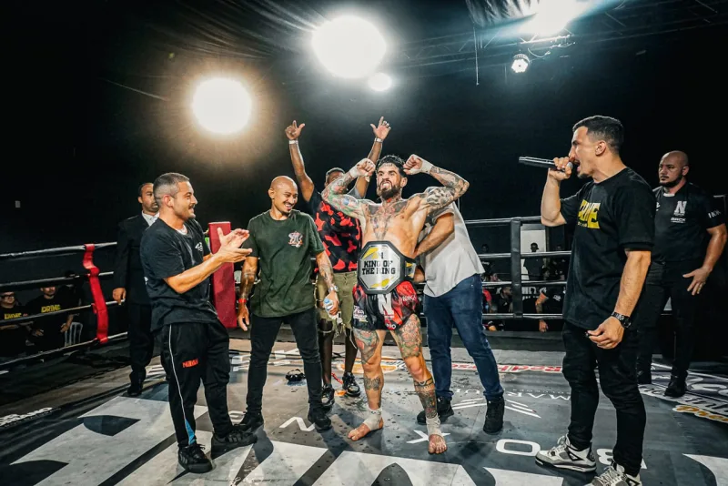 Lutador de muay thai de Criciúma é o novo “Rei do Ringue”