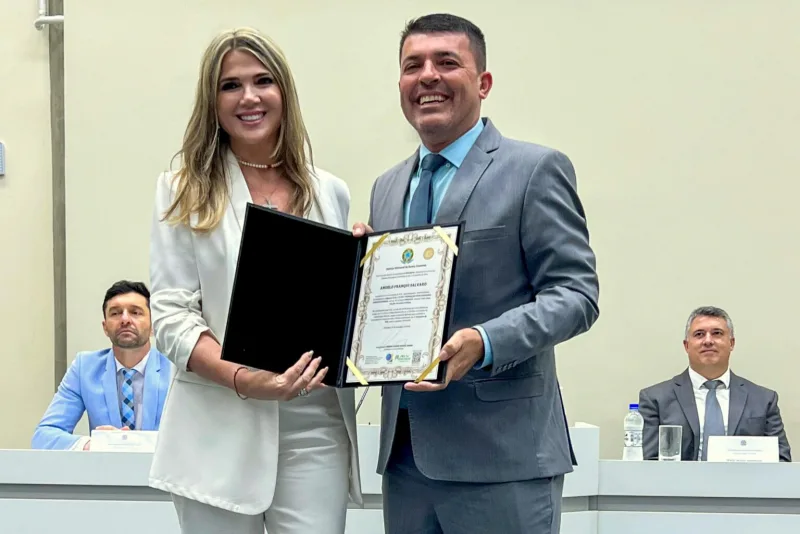 Prefeito Franqui Salvaro e vereadores eleitos de Siderópolis são diplomados