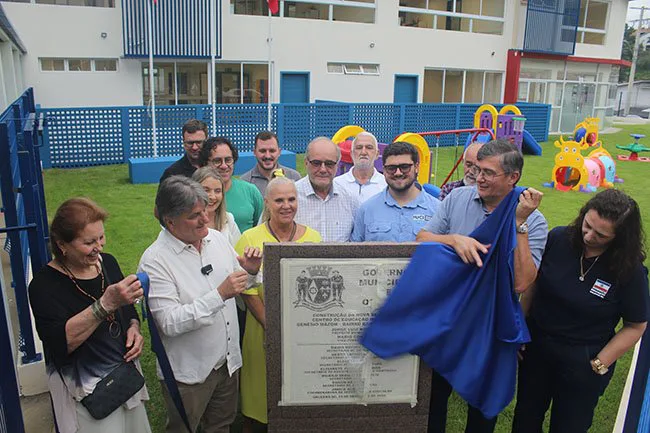 Novo Centro de Educação Infantil é inaugurado no Barro Vermelho em Orleans