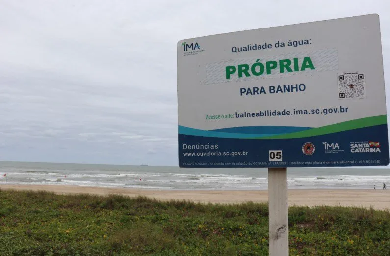 IMA divulga relatório de balneabilidade referente à semana de 23 a 27 de dezembro
