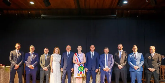Nova Veneza: Angela Ghislandi e Edésio Spillere tomam posse e apresentam suas prioridades