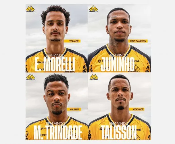 Tigre anuncia a chegada de quatro atletas