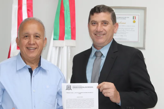 Toninho da Imbralit assume cadeira na Câmara Municipal de Criciúma