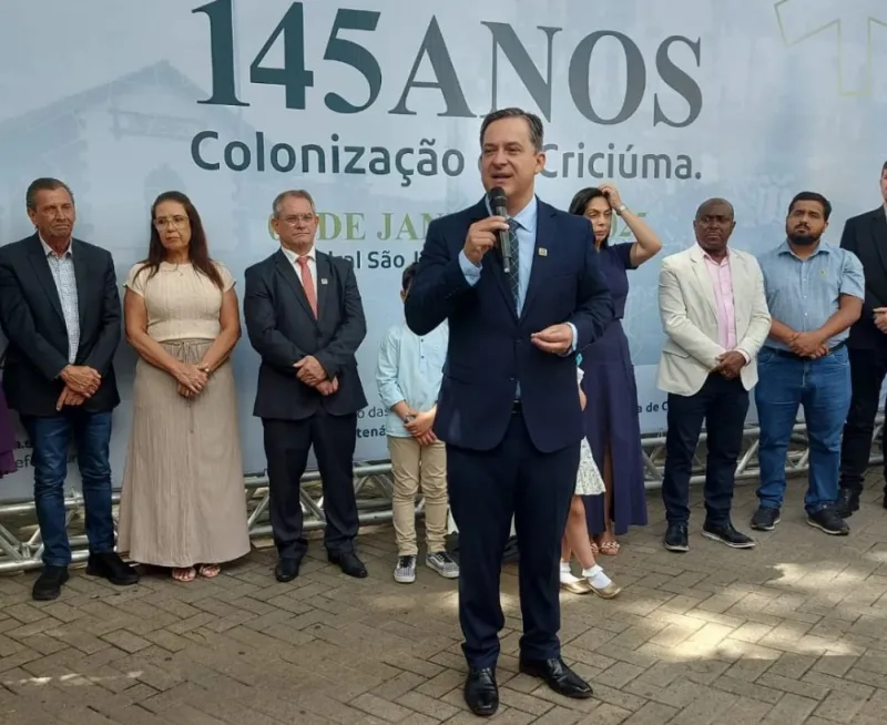 Solenidade marca os 145 anos de Criciúma