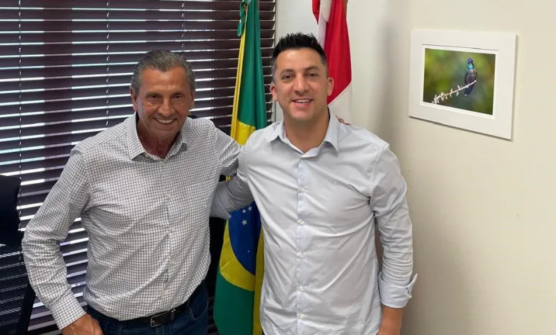 Ex-prefeito de Braço do Norte, Beto Kuerten Marcelino, assume chefia de gabinete de Julio Garcia