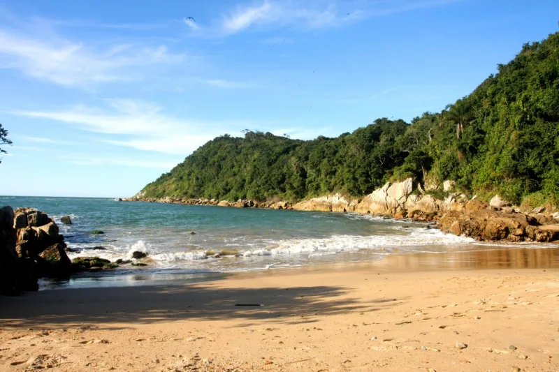 Praia de SC Com apenas 25 metros, busca selo internacional de qualidade