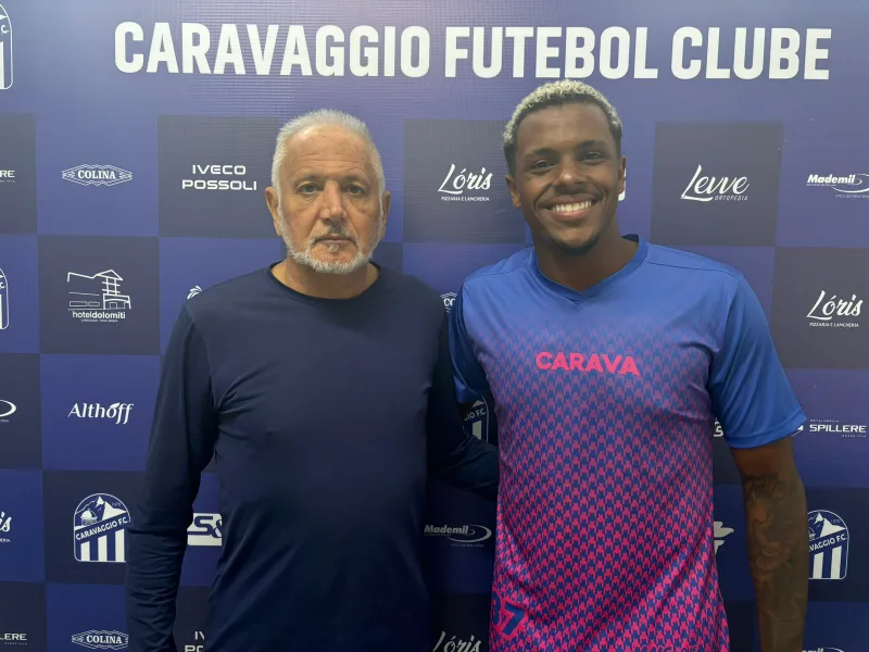 Querobino é o novo reforço do Caravaggio