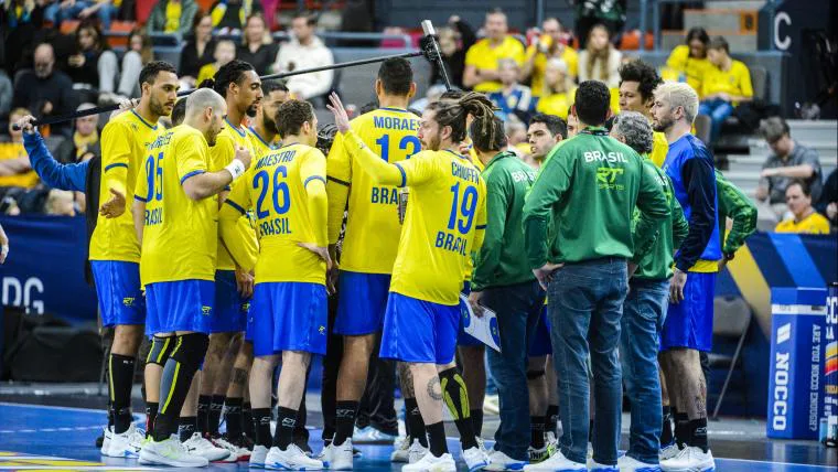 Brasil derrota EUA e avança à 2ª fase do Mundial de Handebol masculino