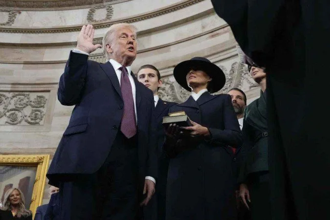 "O Canal foi dado ao Panamá e não aos Chineses", diz Trump sobre o Canal do Panamá em discurso de Posse