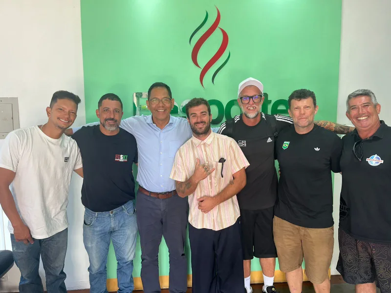 Com representantes do Skate brasileiro, Fesporte discute projetos para a modalidade em Santa Catarina