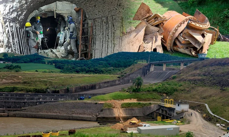 Reforma da Barragem Sul avança com substituição de comportas e modernização de estruturas