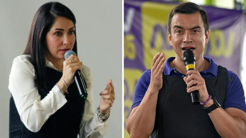 Equador terá 2º turno entre Daniel Noboa e Luisa González