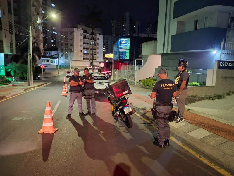 Superintendência de Trânsito intensifica a fiscalização das motos em Criciúma