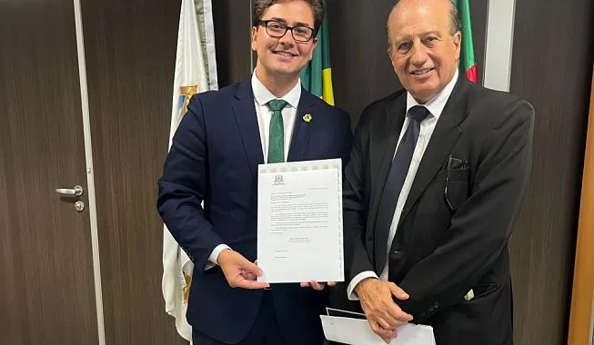 CRICIÚMA: Vereador Marquinhos (MDB) convida Ministro Augusto Nardes para palestra sobre governança pública
