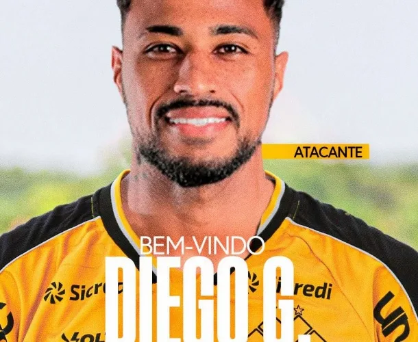 Criciúma anuncia novo atacante Diego Gonçalves