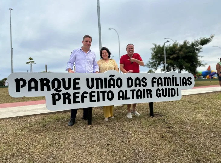 Parque Altair Guidi é inaugurado em Forquilhinha