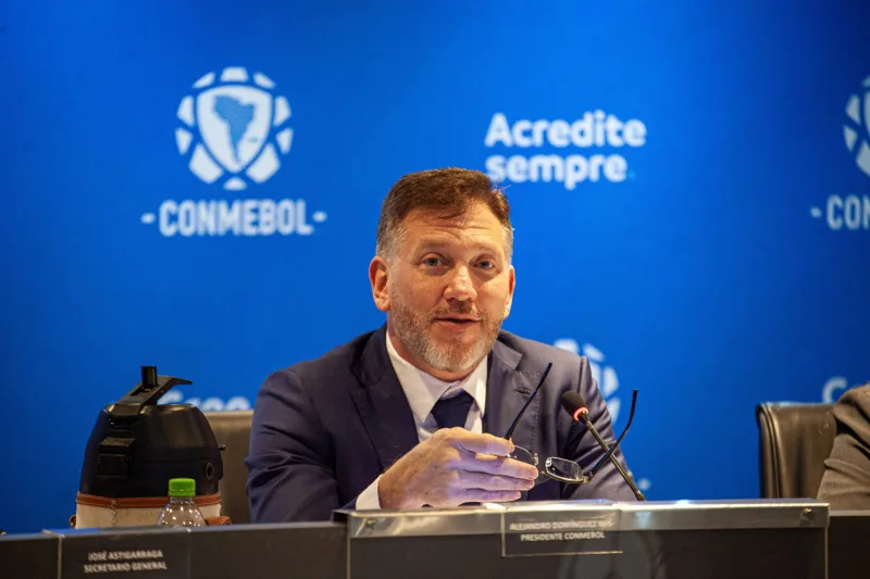 Presidente da Conmebol diz que Libertadores sem Brasil é 'Tarzan sem Chita'