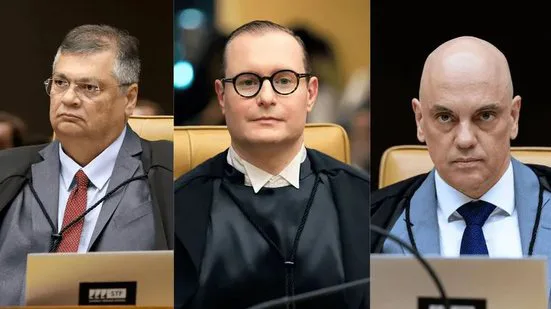 STF confirma Moraes, Dino e Zanin no julgamento de Bolsonaro