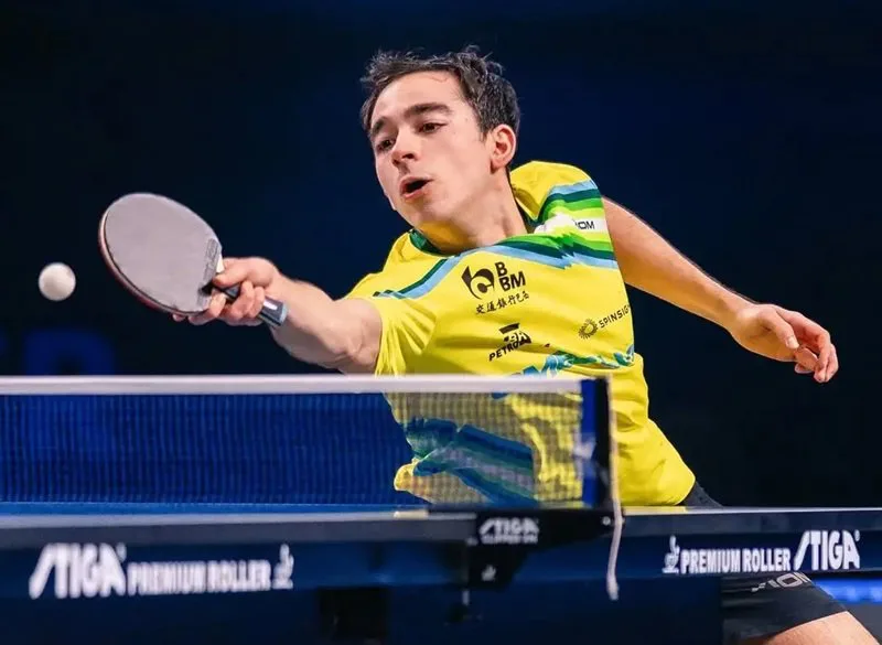 Calderano vence a Copa do Mundo de tênis de mesa