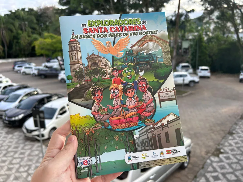 Urussanga resgata sua história com publicação em quadrinhos sobre os Vales da Uva Goethe