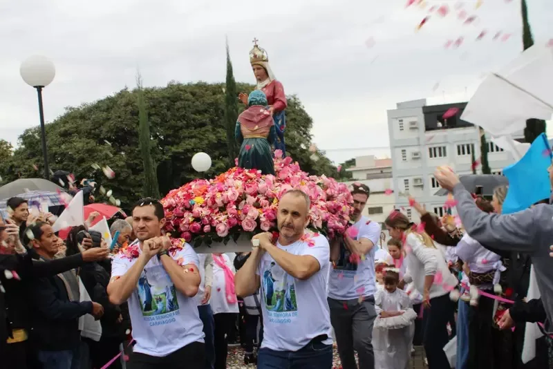 Romaria e festa de Caravaggio atrai peregrinos de toda a região