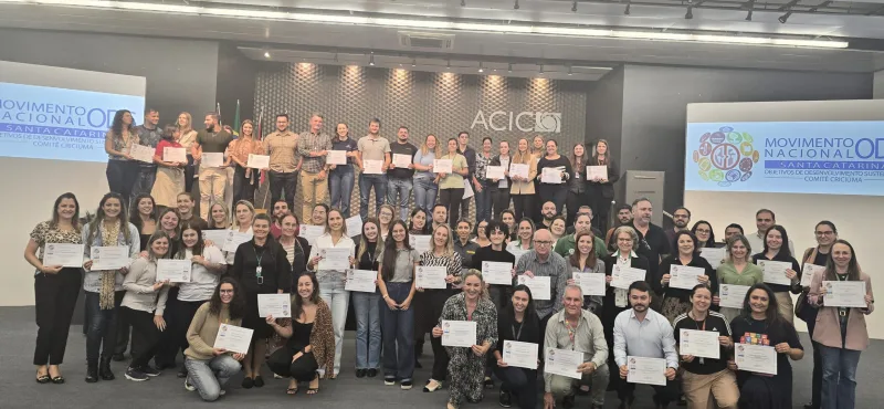 Signatários do Comitê Criciúma recebem Selo ODS 2025