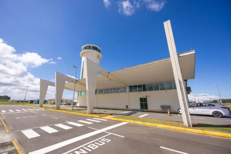 Nesta terça, governador Jorginho Mello assina concessão do Aeroporto de Jaguaruna