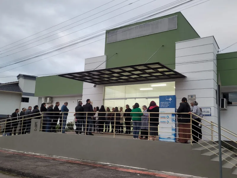 Unidade de Saúde do bairro Estação é reinaugurada em Urussanga
