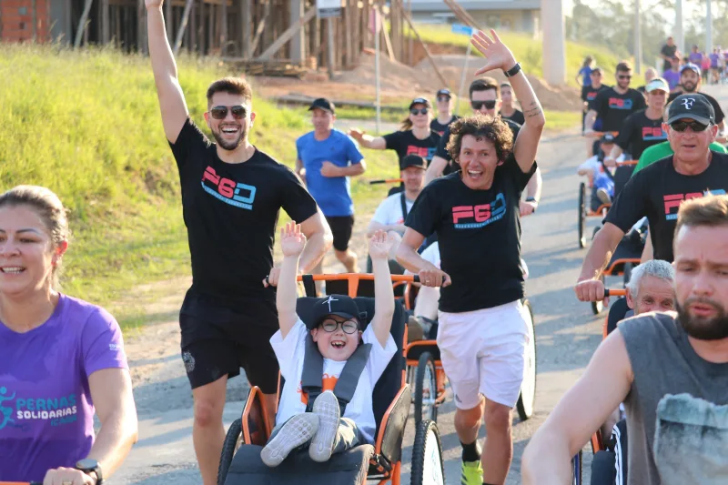 Participe do 4º Treinão Pernas Solidárias: evento será no sábado (5), em Cocal do Sul
