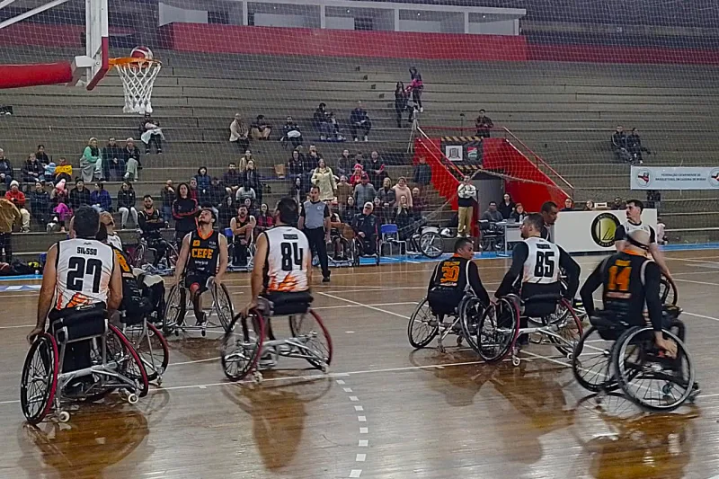 FME Criciúma estreia com derrota no Campeonato Estadual de Basquete em Cadeira de Rodas